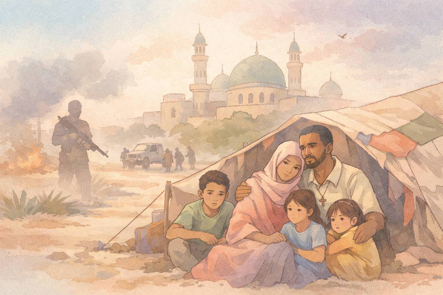 소말리아에서 기독교로 개종한 가족, 신앙 선택 이후 거처 잃고 도피 생활