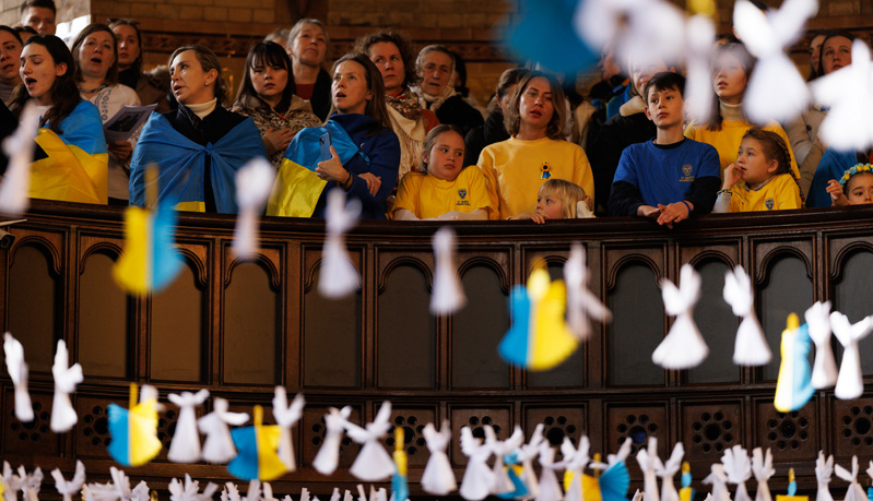 Considering Christian ethics in the time of war Ukraine Prayer Vigil