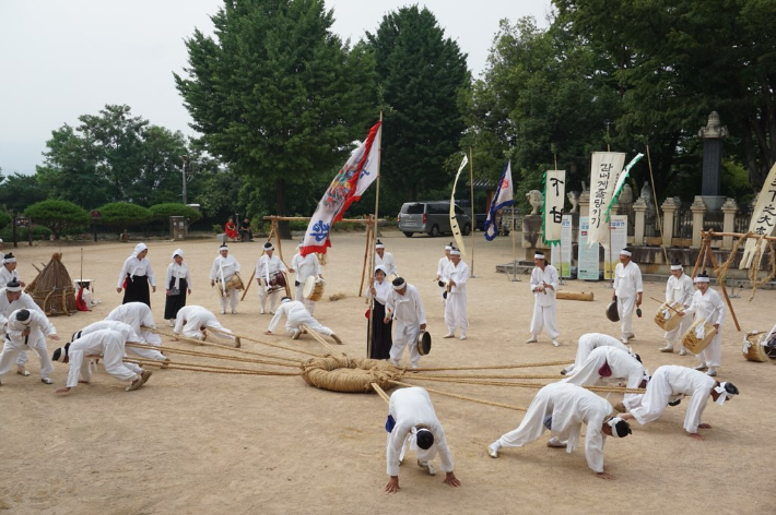 밀양시, 국보 영남루에서 무형유산 상설공연…4월 4일 개막
