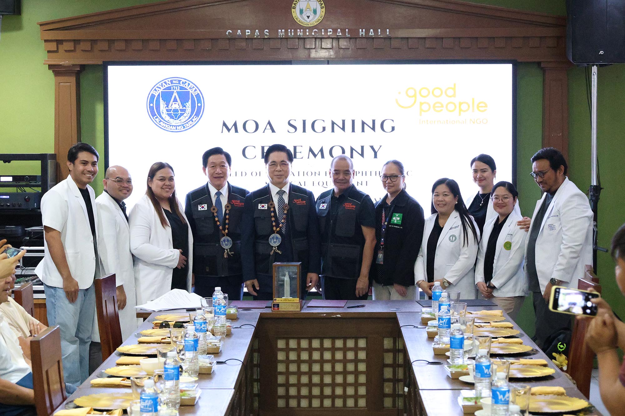 굿피플, 필리핀 카파스 시립병원에 안과 의료장비 지원