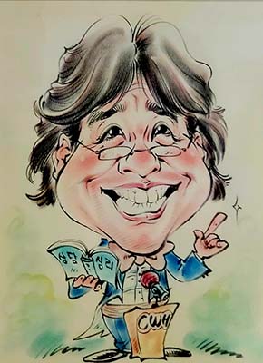 비와이 등 “초등학생 성교육을 이런 식으로 하는가?” ▲최원호 목사 캐리커처.