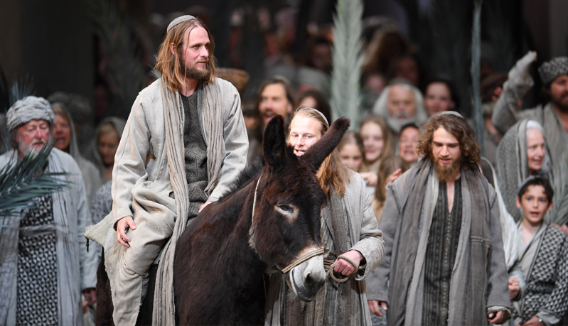 Reflecting on Jesus' Palm Sunday example of triumph Triumphal entry